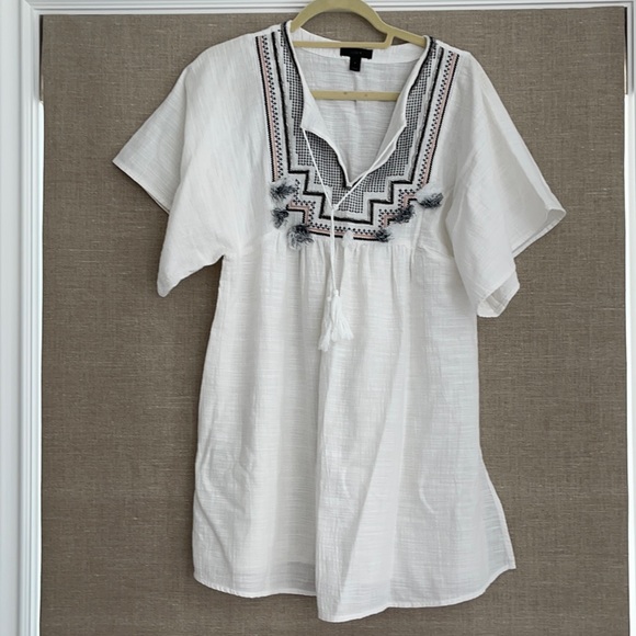 J. Crew Linen Swimsuit Coverup - Size Small - Picture 1 of 4